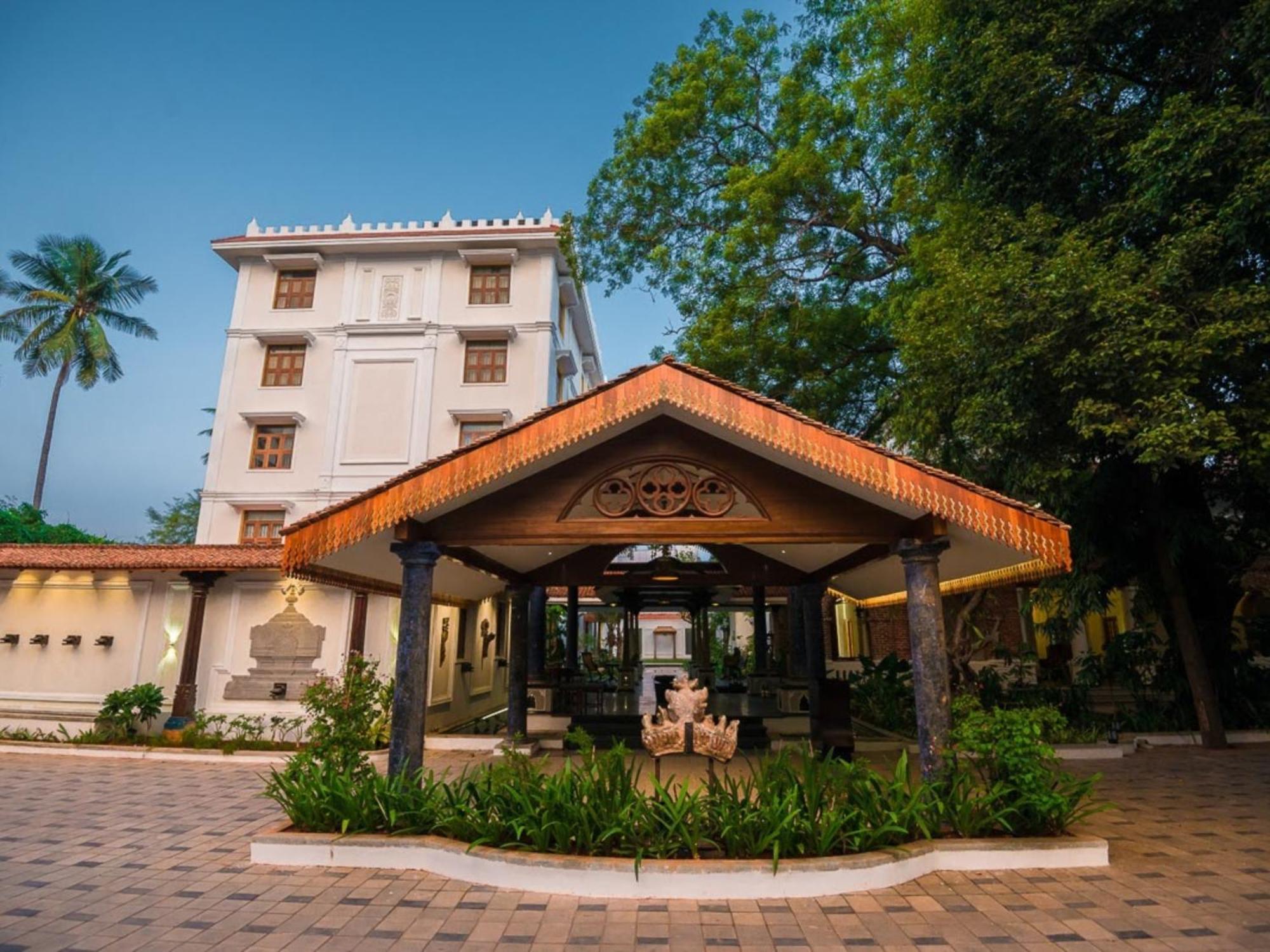 Svatma - A Luxury Heritage Resort Tandzsávúr Kültér fotó